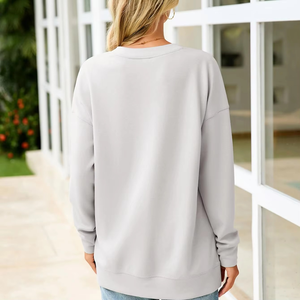 Sudadera holgada de gran tamaño con capucha suave en relieve para mujer ropa de calle cómoda estilo moda Casual moda 2 uds invierno - Product Image 2