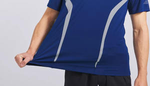 เสื้อโปโลผู้ชายแห้งเร็วใหม่โลโก้ที่กำหนดขนาดเสื้อคอปกแขนเสื้อกอล์ฟชุดกีฬากลางแจ้งเสื้อยิม - Product Image 5