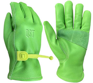 Fabricante QST, guantes de seguridad duraderos y cómodos de primera calidad, cuero sintético de alta calidad para jardinería, protege tus manos - Product Image 6