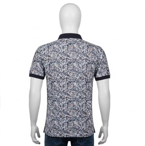 Chemises polo en coton imprimées pour hommes avec tissu anti-froissement, coton doux, coupe décontractée, vêtements de mode, vêtements, équipement du marché - Product Image 5