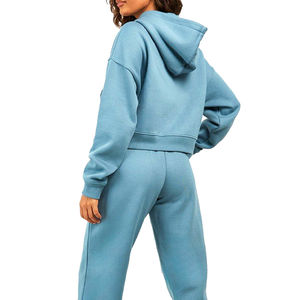 Top corto de alta calidad con capucha Cómodo Crop Top Hoodies para jóvenes Ropa informal Nuevo estilo Crop Top Hoodie para mujeres en Nurak - Product Image 2