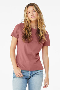 Bella + Canvas B6400 Camiseta de manga corta relajada para mujer Camiseta atlética sólida - Product Image 4