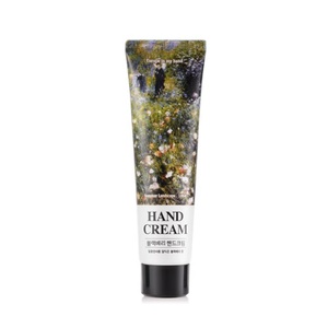 Crème pour les mains Kwailnara Europe 60g hydratante à l'acide hyaluronique, rose et mûre, édition Monet, OEM, pour peaux normales - Product Image 1