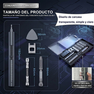 Cacciavite Elettrico di Precisione Ricaricabile 50-in-1 con Punte Magnetiche, Grado Industriale, Mini Cacciavite Senza Fili a Batteria - Product Image 4