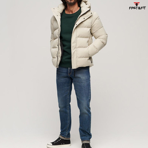 Chaqueta de Hombre Acolchada, Impermeable, Transpirable y Resistente al Viento, con Cuello Alto, Hecha en Pakistán, Precio al por Mayor, Alta Calidad - Product Image 4