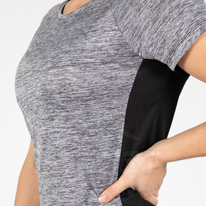 Personnalisé 100% coton col rond manches courtes respirant dames T-Shirts vente chaude Sexy blanc couleur personnalisée chemise pour femmes - Product Image 6