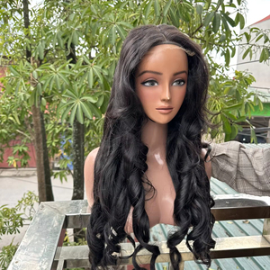 Wholesale Double Drawn 13X4 13X6 HD Swiss Lace Frontal Wig,Raw Virgin Cuticle Aligned Wig, Human <b>Hair</b> Lace Front Layer Wig - Product Image 1