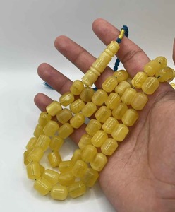 Chapelet musulman en gros, 99 perles, bracelet en acrylique, pendentif pour hommes et femmes - Product Image 1