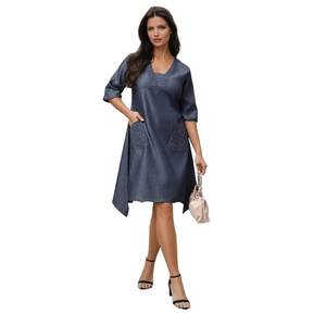 Elegante vestido de sujetador hasta la rodilla de bikini de maternidad de talla grande con estampado floral rosa de 1 pieza para sesión de fotos de playa-OEM hecho a medida - Product Image 1