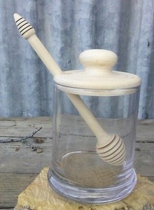 ก้านกระบวยน้ำผึ้งไม้สำหรับชาและขนมแพนเค้กให้ความหวานแบบธรรมชาติกล่องใส่ขวด - Product Image 2