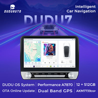 Reproductor de DVD y Radio para Auto MEKEDE DUDUAUTO con Sistema Android, Multimedia Estéreo 2Din, WIFI, Universal para Benz, BMW, Toyota, Pantalla de 10.1 Pulgadas con Dos Botones