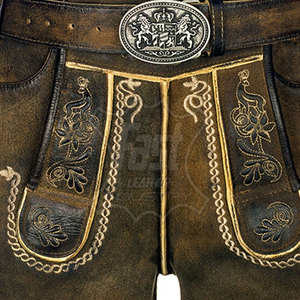 2025 Best Selling New Stylish <b>Men</b> Lederhosen Bavarian <b>Shorts</b> Custom Made Design Breathable <b>Men</b> Lederhosen Bavarian <b>Shorts</b> - Product Image 4