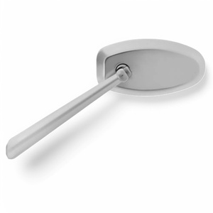 Espejos Retrovisores Laterales para Motocicleta Rizoma BS080A Dynamic Silver Mirror, Originales, Nuevos, en Caja - Product Image 1