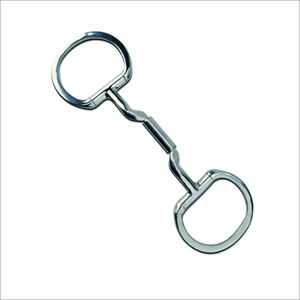 Nuevo Arribo, Bocado de Caballo con Anillo en D de Hierro Dulce con Incrustaciones de Cobre, Equipo de Entrenamiento de Equitación - Product Image 2