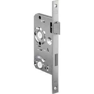 Mortise <b>Lock</b> for Interior Doors 215 BAD 18/55/78/8mm DIN Right Silver Squared Class 1 Plastic BKS - Product Image 1