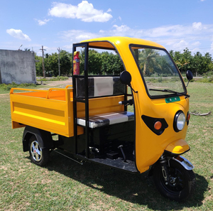 รถสามล้อไฟฟ้า 48 โวลต์ แบบเปิดประทุน 3 ล้อ สำหรับขนส่งของใช้ในครัวเรือน - Product Image 2