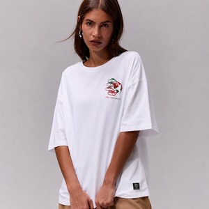 T-shirt d'été décontracté en coton tricoté épais 280g, col rond, manches courtes, grande taille, haute qualité, écologique, respirant et séchage rapide - Product Image 1