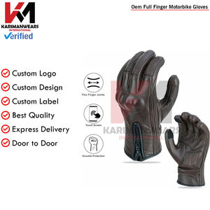Guantes de Motociclismo Estilo Carreras, Protección Completa para los Dedos, Guantes de Motocicleta para Calle, Motocross y Turismo - Product Image 5
