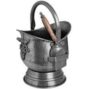 Seau à charbon en métal enduit de poudre de qualité supérieure avec finition antirouille pour une fonctionnalité extérieure durable - Product Image 6