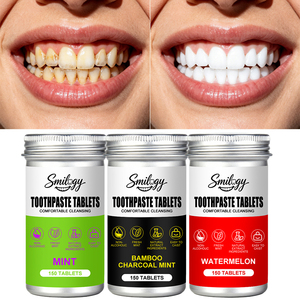 Pastiglie per Denti OEM ODM a Pulizia Profonda, Ingredienti Zero Waste, Menta, Biologiche, Vegane, Masticabili, <span class=keywords><strong>Dentifricio</strong></span> Solido - Product Image 2