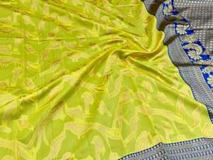 ล่าสุดดีไซเนอร์ที่อุดมไปด้วย pallu และ jacquard ทำงานบนทั่ว Saree - Product Image 3