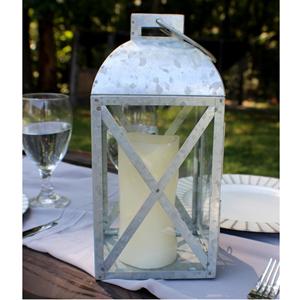 Iron Galvanized Candle <b>Lanterns</b> For Home <b>Christmas</b> Wedding Tabletop Lighting Decoration Candle <b>Lanterns</b> - Product Image 4