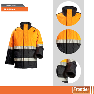 FR Safety Clothing Winter Jackets for Oil Gas Sector Engineer Working Uniform in the Winter - Product Image 2