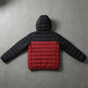 Veste matelassée en toile pour homme de haute qualité, imperméable, à capuche, décontractée, chaude, confortable, légère, couleurs personnalisables - Product Image 5