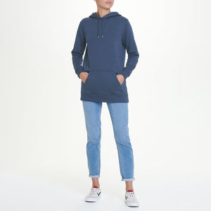 กางเกงวอร์มลำลองแขนยาวสำหรับผู้หญิงมีฮู้ดและมีฮู้ดพร้อมซับใน100% ผ้าฝ้ายขนแกะเป็นมิตรกับสิ่งแวดล้อม - Product Image 4