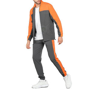 Vêtements de plein air ajustés de grande taille Ensemble de survêtement pour hommes pour l'entraînement Ensemble de survêtement de jogging de deux pièces - Product Image 4