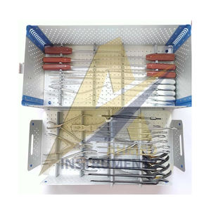 ชุดเครื่องมือผ่าตัดกระดูกสันหลังคอคอคอแบบปรับแต่งได้ชุดเครื่องมือผ่าตัดแบบแมนนวล - Product Image 1