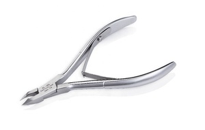 Juego de pinzas para cutículas de acero inoxidable con acabado cromado Nghia profesional OMI, herramienta de manicura y pedicura - Product Image 2