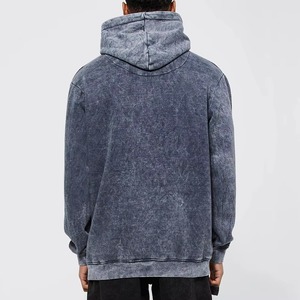 OEM Custom 460gsm Cloud Wash Blank Heavyweight <b>Pullovers</b> <b>Men</b> Hooded Sweatshirts Oversized Drop Shoulder Baggy Jumpers - Product Image 2