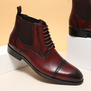 Luxury Men's Genuine Leather Business Oxfords Formal Dress Shoes Comfortable Insole Wedding Office Men's Formal Leather Shoes - Product Image 3