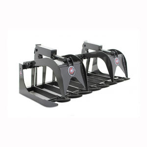 Accesorio de raíz de agarre para tractor agrícola para manejo de troncos de madera de cepillo operación hidráulica y estructura de acero de alta resistencia - Product Image 4