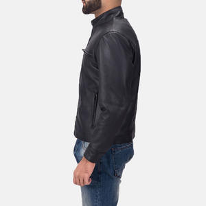 เสื้อแจ็คเก็ตหนังแท้สำหรับผู้ชาย รุ่นใหม่ล่าสุดประจำปี 2025 แฟชั่นฤดูหนาว สไตล์ลำลอง ผลิตตามสั่งอย่างมืออาชีพ - Product Image 3