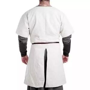 Chaqueta larga de recreación de armadura de algodón Medieval hecha a mano, estilo Gambeson acolchado grueso, producto terminado Compatible con invierno, venta al por mayor - Product Image 3