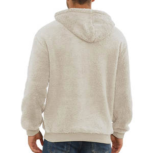 Sweat à capuche en polaire Sharpa pour homme, best-seller, haute qualité, streetwear personnalisé, impression numérique, broderie, hiver, uni - Product Image 6