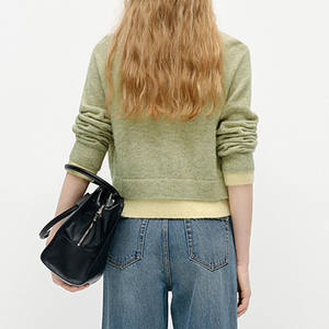 KLH Ropa de Mujer, Abrigos para Mujer, Suéter Personalizado de Mujer, Cárdigan de <span class=keywords><strong>Punto</strong></span>, <span class=keywords><strong>Chaqueta</strong></span> de Fábrica, Ropa al por Mayor - Product Image 3