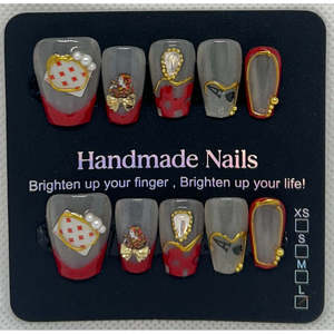 Opera d'Arte Decorativa Grande in Resina: Royal Flush - Product Image 1