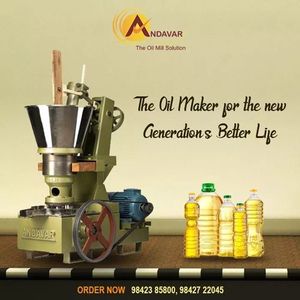 India-based Manufacturers/Suppliers/Exporters of Cold <b>Press</b> Oil Extraction Machine High Quality Oil Pressers - Product Image 2