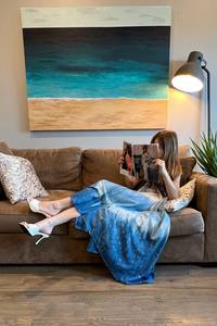 Wholesale Asymmetrical Neck Women's Summer Tie Dye Kimono Ladies' Beach <b>Cover</b> up Sweet Style Sleeveless Handmade Woven Kimono - Product Image 6