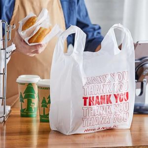 Precio barato, fabricante AAB HARVEST, materiales reciclados personalizados, bolsa de plástico para camisetas con impresión en huecograbado para uso en supermercados - Product Image 6