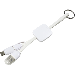 Portachiavi Personalizzato con Cavo USB a Forma di Barile, Gadget Promozionali Personalizzati - Product Image 3