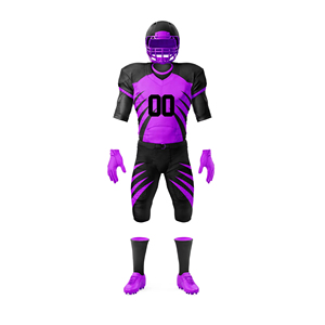 Affordable Custom Design <b>Compression</b> American Football Uniform OEM 100% Polyester Breathable American Football Uniform 2025 - Product Image 1