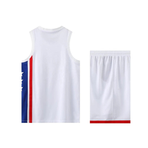 2024 nouveauté de haute qualité personnalisé Logo impression basket-ball uniforme pour hommes et femmes ensembles confortables grande taille en vente - Product Image 2