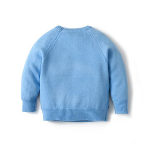Vente en gros de vêtements tendances pour enfants pulls pour bébés enfants OEM de chandails tricotés avec des lettres pour l'hiver et les garçons - Product Image 2