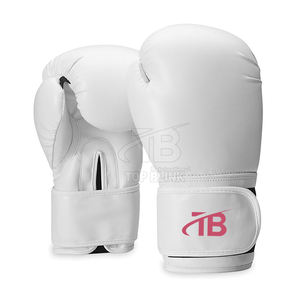 Guantes de boxeo de entrenamiento de cuero de alta calidad con muñeca con cordones Guantes deportivos de moda para venta al por mayor - Product Image 2