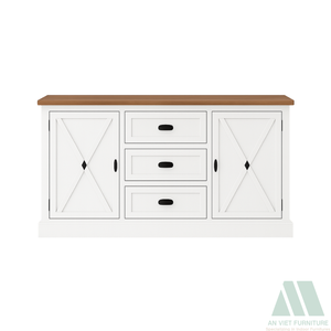 ชุดเฟอร์นิเจอร์ห้องรับแขกทำจากไม้คุณภาพสูงทันสมัยในเวียดนามประกอบง่ายสำหรับอพาร์ทเมนท์ - Product Image 6