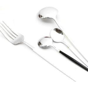 Decoración del Día de San Valentín, cubiertos de acero inoxidable pulido con espejo, juego de cubiertos de alta calidad, cubiertos, suministro para restaurantes de Hotel - Product Image 2